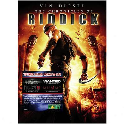 Chronicles Of Riddjck (with Movie Pass), The (widescreen)