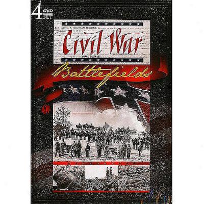 Civil War Battlefields (4-disc) (full Frame)