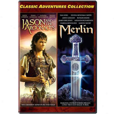 Classic Adventures Collection 4: Jason And The Argonauts / Merlin (full Frame)