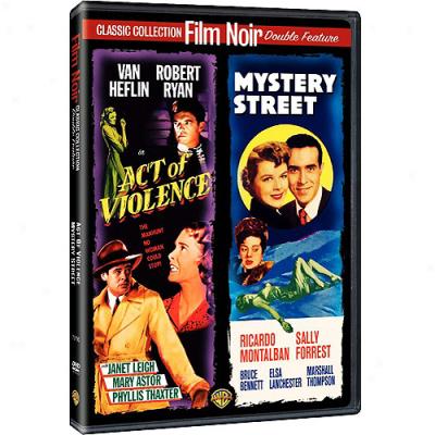 Classic Collection Film Noir Double Feature: Act Of Violencs / Mystery Street (full Frame)