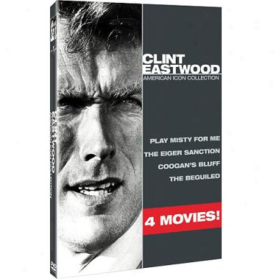 Clint Eastwood: American Icon Collection - Play Misty For Me / The Eiger Penalty / Coogan's Bluff / The Beguiled (widescreen)