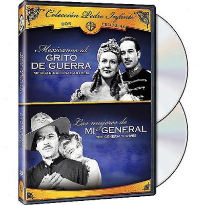 Coleccion Pedro Infante: Mexicanoos Al Grito De Guerra / Las Mujeres De Mi General (2-disc) (full Frame)