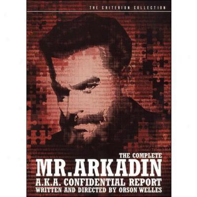 Complete Mr. Arkadin (a.k.a. Confidential Report), The (full Frame)