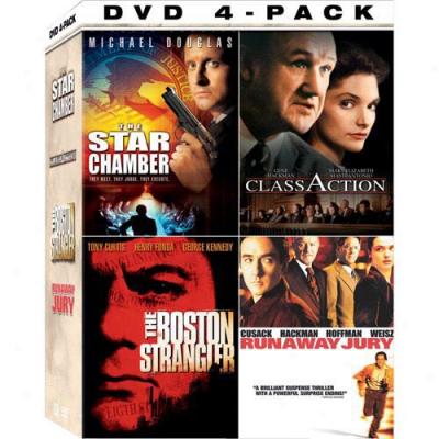 Courtroom 4-pack: Runaway Jury / The Star Chamber / The Boston Strangler / Class Action, The (widescreen)