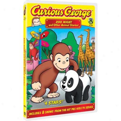 Curious George: Zoo Night And Other Animal Stories (full Frame)