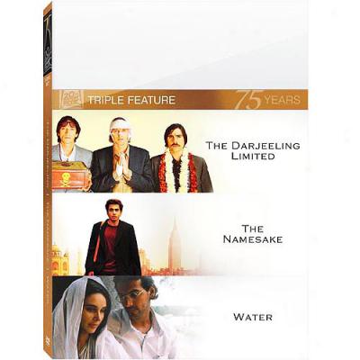 Darjeeling Limited / The Namesake / Water (triple Feature)/ (widescreen)