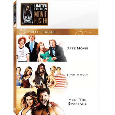 Date Movie / Epic Movie / Meet The Spartans (triple Feature) (fox 75th Anniversary) (widescreen)