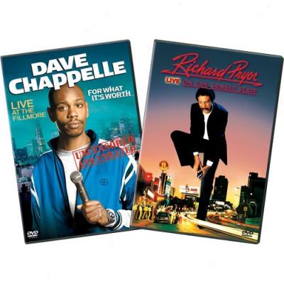 Dave Chappelle: For The sort of It's Worth/richard Pryor: Live On The Sunset Strip (widescreen)