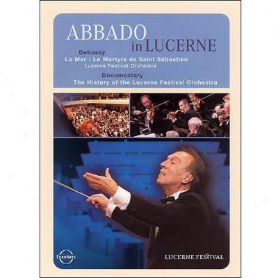 Debussy: La Mer / Le Martyre De Saint Sebastien / Lucerne Festival Orchestra / Claudio Abbado (widescreen)