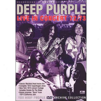 Deep Purple Archive Collection:live In Contrive 1972/73