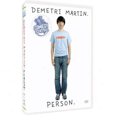 Demetri Martin. Person. (full Frame)