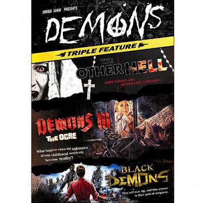 Demons Triple Feature: The Other Hell / Demons Iii: The Ogre / Black Demons (3 Discq) (widescreen)