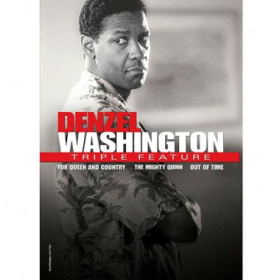 Denzel Washington Triple Feature: The Mighty Quinn / Out Of Time / For Queen And Country (widescreen)