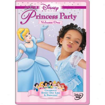 Disney Princrss: Princess Party, Vol. 1 - Celebrate Every Day Like A Princess (full Frame)