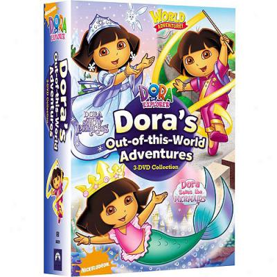 Dora's Out-of-this-world Adventures Collection: Dora Saves The Snow Princess / Dora Saves The Mermaids / World Adventure (full Frame)