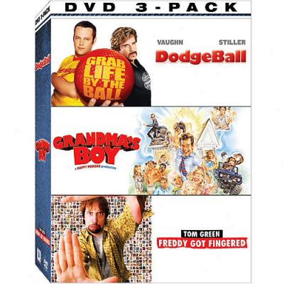 Dudes 3-pack: Dodgeball / Grandma's Boy / Freddy Got Fingered (widescreen)