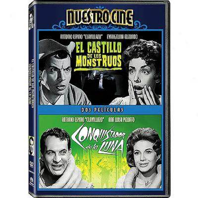 El Castillo De Los Monstruos (the Monsters' Castle) / Conquistador De La Luna (conqueror Of The Moon) Doubling Feature (fjll Frame)