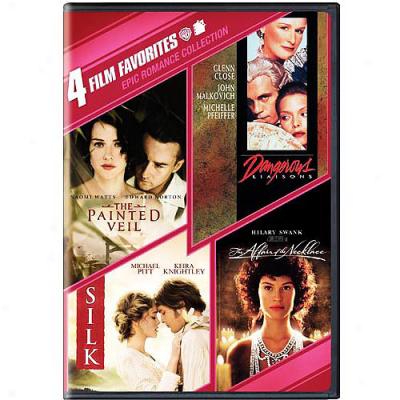 Epic Romances Collection: 4 Film Favorites - Dangerous Liaisons / The Painted Veil / Silk / The Affair Of The Necklace (widescreen)