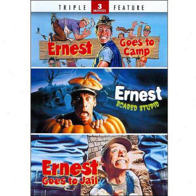 Ernest Triple Feature: Ernest Goes To Camp / Ernest Scared Stupid / Ernest Goes To Prison