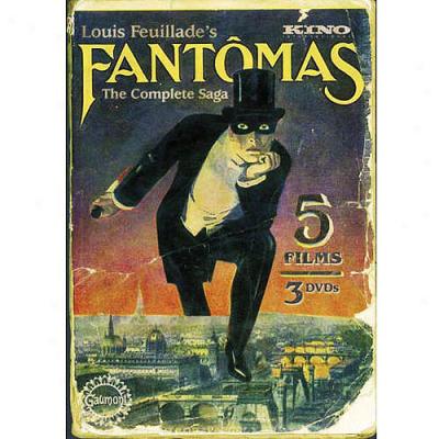 Fantomas Collection (5-discs) (silent) (full Frame)