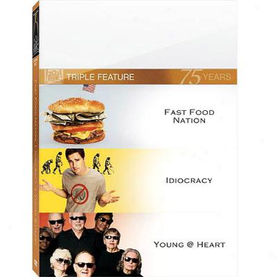 Fast Food Movie on Fast Food Nation   Idiocracy   Youg At Heart  Triple Feature