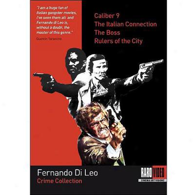 Fernando Di Leo: Crime Collection - Caliber 9 / The Italian Connection / The Boss / Rulers Of The City (italian) (full Frame, Widescreen)