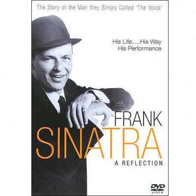 Frank Sinatra: A Reflection (b&w)