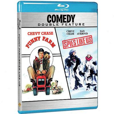 Funny Farm / Spies Like Us (double Feature) (blu-ray) (widescreen)