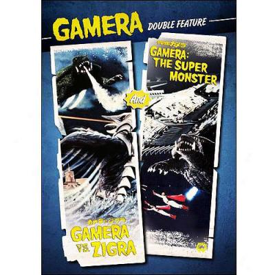 Gamera Double Feature: Gamera Vs. Zigra / Gamera: The Super Monster (japanesse) (widescreen)