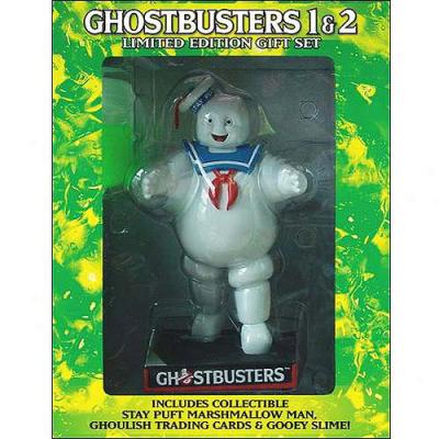 Ghostbusters 1 And 2 (2-disc) (with Figurine And Trading Cards) (widescreen)