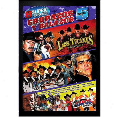 Grupazos Y Balazos Vol. 5 (8-pack) (spanish)