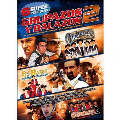 Grupazos Y Balazos Volume 2 (6 Peliculas) (spanish)