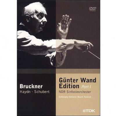 Gunter Wand Issue , Pt. 1: Bruckner / Haydn / Schubert - Ndr Sinfonieorchester (widescreen)