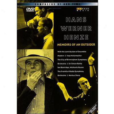 Hans Werner Henze: Memoirs Of An Outsider (widscreen)