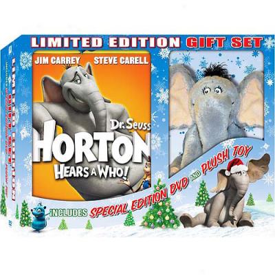 Hoorton Hears A Who! Gift Set (with Plush Toy And Digital Copy) (widescreen, Special Limited Edition)