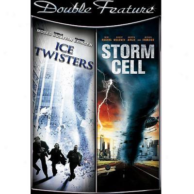 Ice Twisters / Storm Cell Double Feature/ (color/wse)