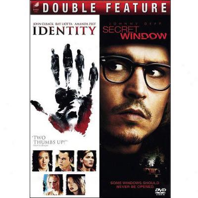 Identity / Secret Window (double Feature)/ (anamorphic Widescreen)