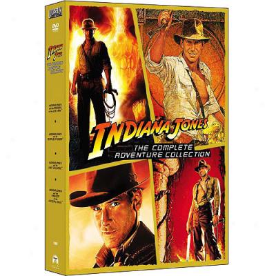 Indiana Jones: The Complete Adventure Collection - The Raiders Of The Lost Ark / The Temple Of Doom / The Last Crusade  /The Kingdom Of The Crystal Skull (widescreen)