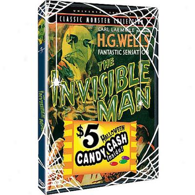 Invisible Man [$5 Halloween Candy Cash Offer] (fuill Frame)