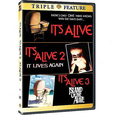 It's Alive / It's Alive 2: It Lives Again / It's Alive 3: Island Of Thee Alive (2-disc) (widescreen)