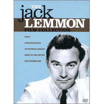 Jack Lemmon Film Collection: Under The Yum Yum Tree (1963) / Good Neighbor Sam / Phfft! / The Notorious Landlady / Operation Furious Dance (6-disc) (widescreen)