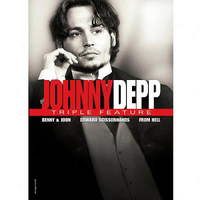 Johnny Depp Triple Feature: Benny And Joon / Edward Scissorhands / From Hell (widescreen)