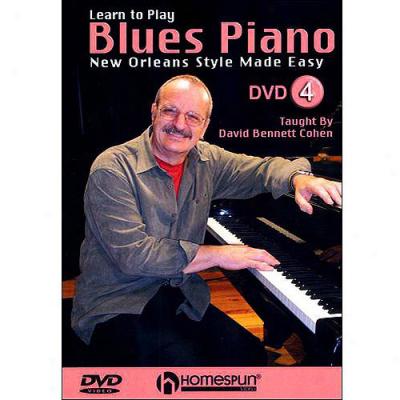 Learn To Pla yBlues Piano, Vol. 4: New Orleans Style Made Easy