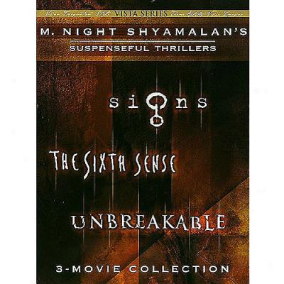 M. Night Shyamalan's Suspenseful Thrillers Collection: Signs / The Sixth Sense / Unbreakable (widescreen)