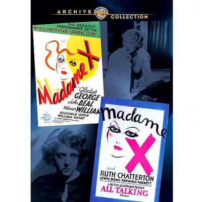 Madame X (1929) / Madame X (1937) Double Featur