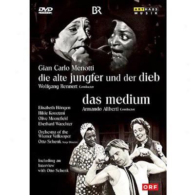 Menptti: Die Alte Jungfeer Und Der Dieb (the Old Maid And The Thief) / Das Medium (the Medium) (full Frame)