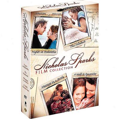 Nicholas Sparks Film Collection: Nights In Rodanthe / The Notebook / Message In A Bottle / A Promenade To Remember (widescreen)