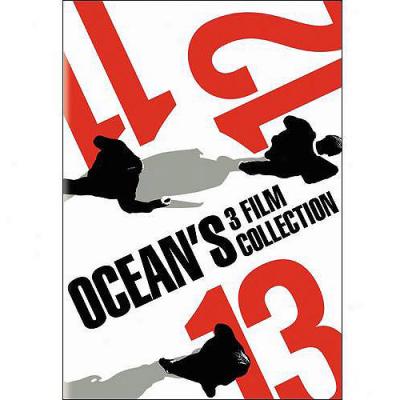 Ocean's 3 Pellicle Collection: Ocean's Eleven (2001) / Ocean's Twelve / Ocean's Thirteen (widescreen)