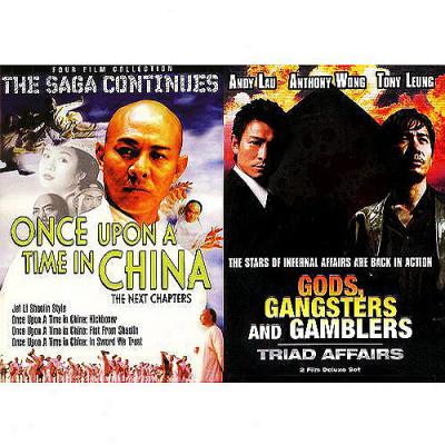 Once Upon A Time In China / Gods, Gnagsters And Gamblers / Triad Affairs (widescreen)