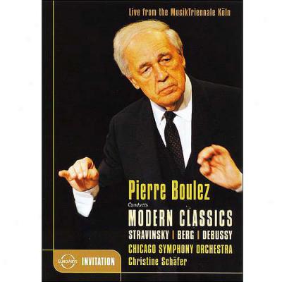 Pierre Boulez Conducts Modern Classics (widescreen)